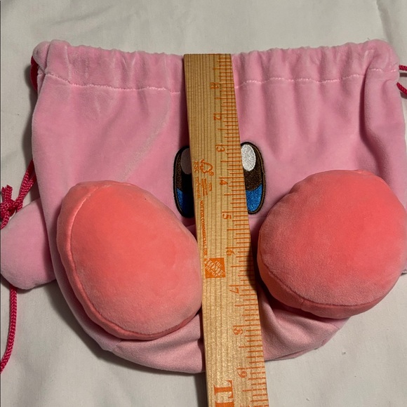 Kirby The Star Drawstring Pink Bag Ichibankuji - Picture 6 of 8
